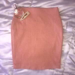 Dusty Pink Forever 21 Skirt